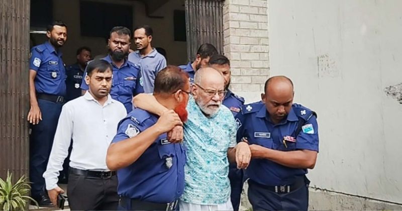 যশোর আদালতে অসুস্থ জেলা আ.লীগ সভাপতি বীরমুক্তিযোদ্ধা মিলন