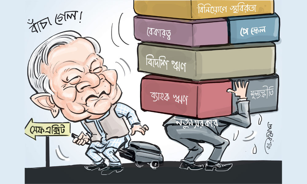 ঋণের পাহাড়ে নতুন সরকার: ২৩ লাখ কোটি দায়, খেলাপি ৬.৪৪ লাখ কোটি