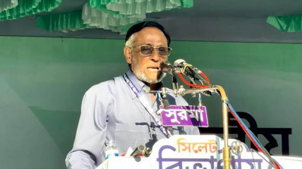 ‘তিন নেতা এক হলে এক সপ্তাহে সরকারের পতন অনিবার্য’: সিলেটে ১১ দলের সমাবেশে কর্নেল অলি