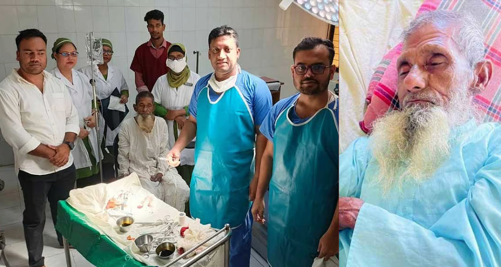 মুক্তিযুদ্ধের ৫৫ বছর পর পেট থেকে বের হলো ৭১-এর পাকিস্তানি মিলিটারির গুলি
