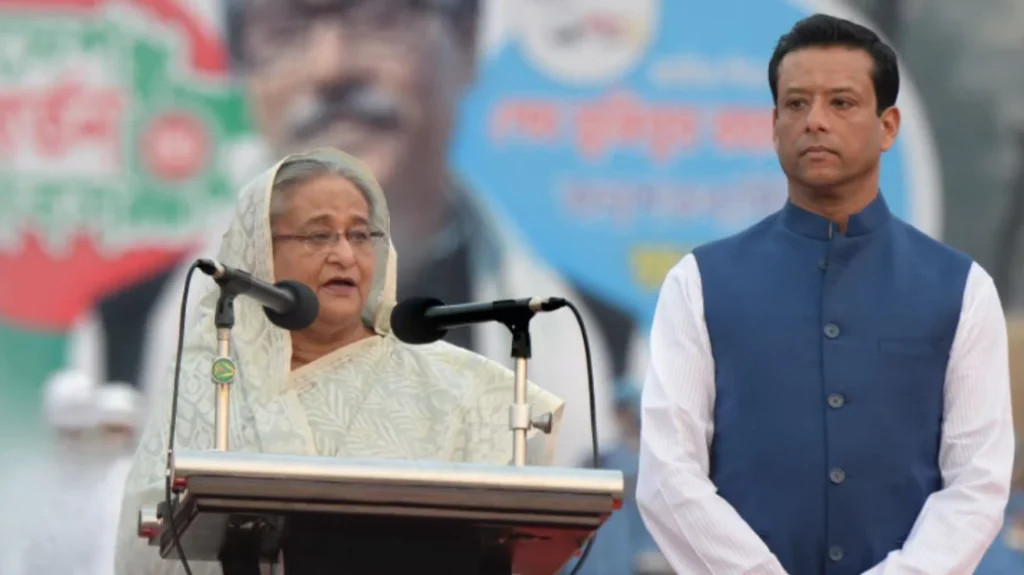 শেখ হাসিনার সঙ্গে সংবাদ সম্মেলনে থাকছেন সজীব ওয়াজেদ জয়