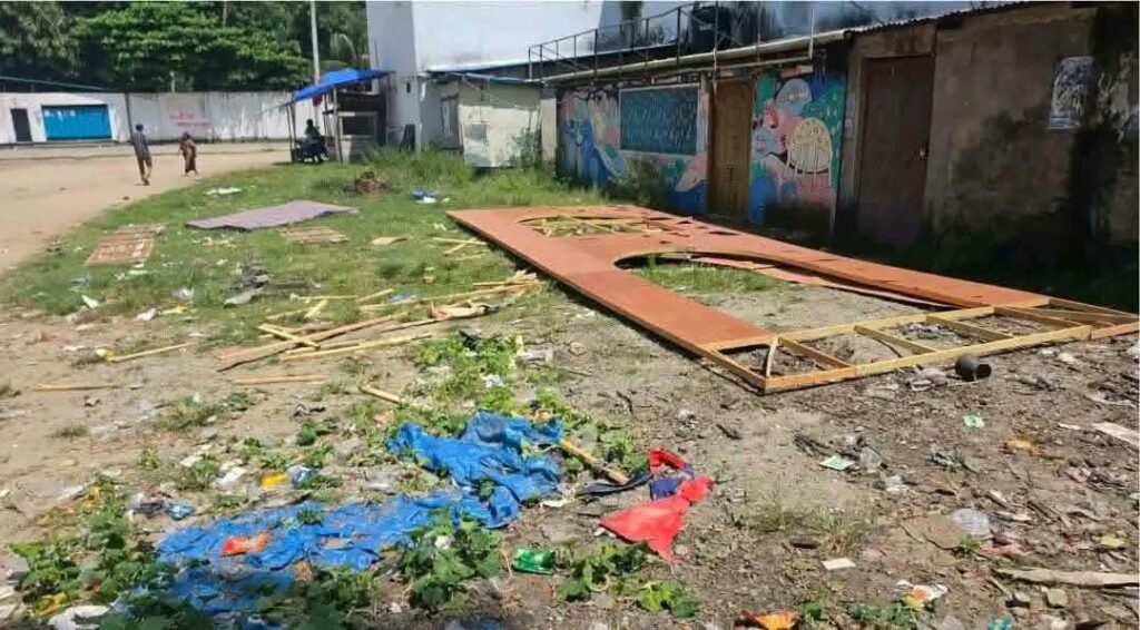 চট্টগ্রামের পলোগ্রাউন্ডে বাণিজ্য মেলার মাঠে হামলা ও ভাঙচুর, ১০ লাখ টাকা চাঁদা দাবি