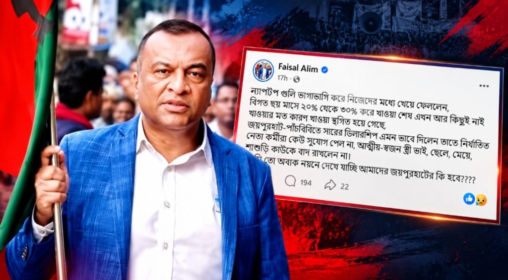 ল্যাপটপ ভাগাভাগি, সার ডিলারশিপে আত্মীয়প্রীতির অভিযোগ, বিএনপির ঘরেই অস্বস্তি!